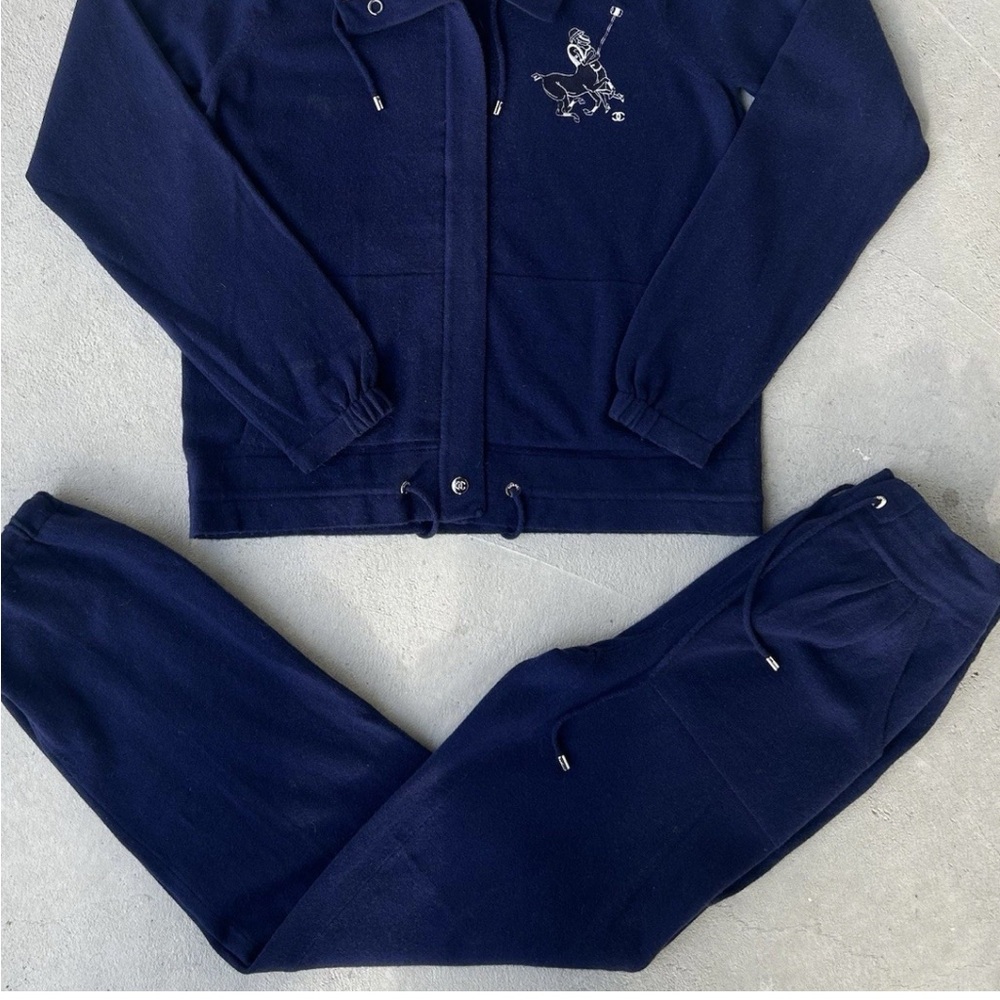 Chanel  Polo - set size 42 bottom size 38 2012  karl Lagerfeld hole been fixed